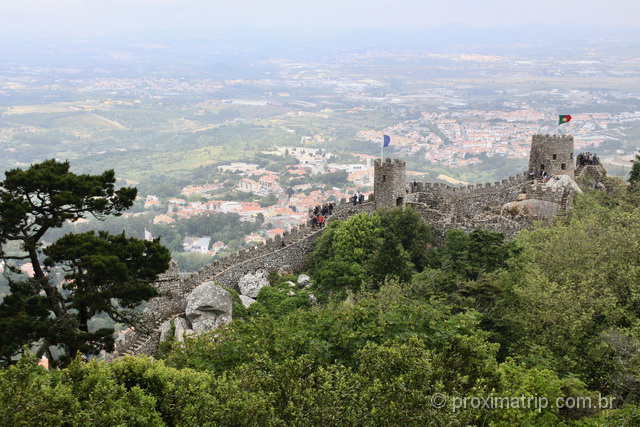 O que fazer em Sintra - Castelo dos Mouros