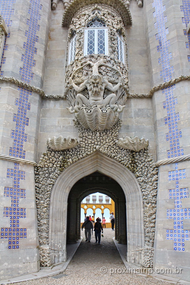 O que fazer em Sintra - Arquitetura do Palácio Nacional da Pena