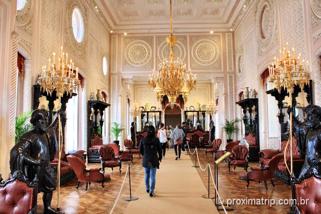 Interior do Palácio Nacional da Pena