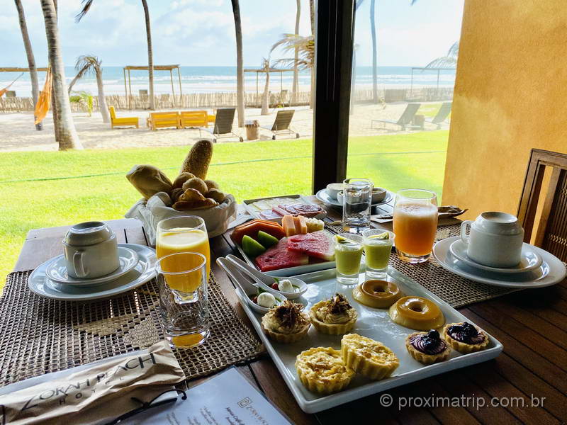 Café da manhã delicioso no Zorah Beach Hotel