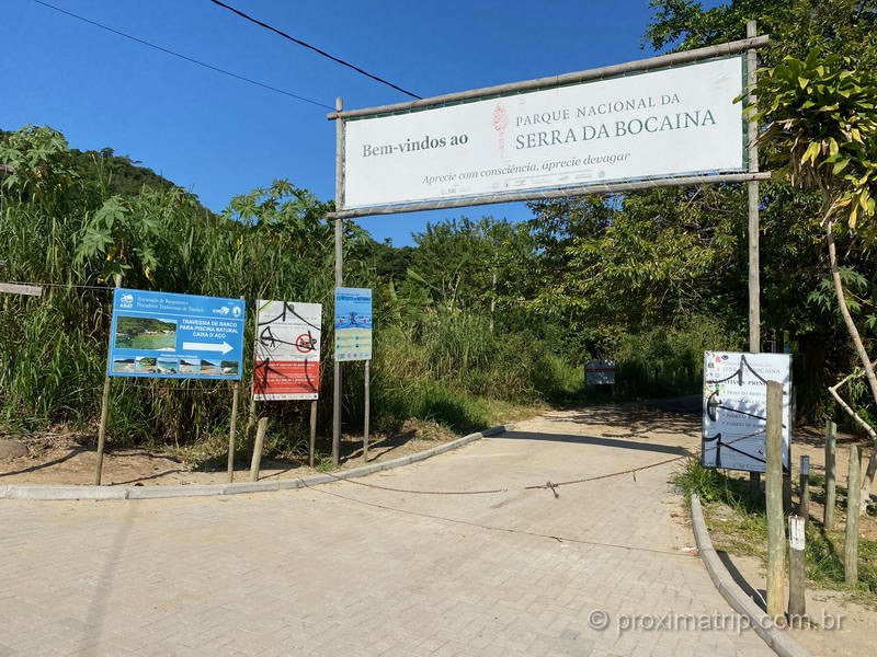 Área do Parque Nacional da Serra da Bocaina, em Trindade, RJ.