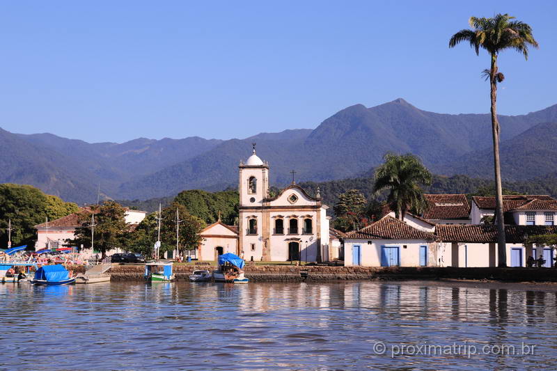 A vista clássica de Paraty