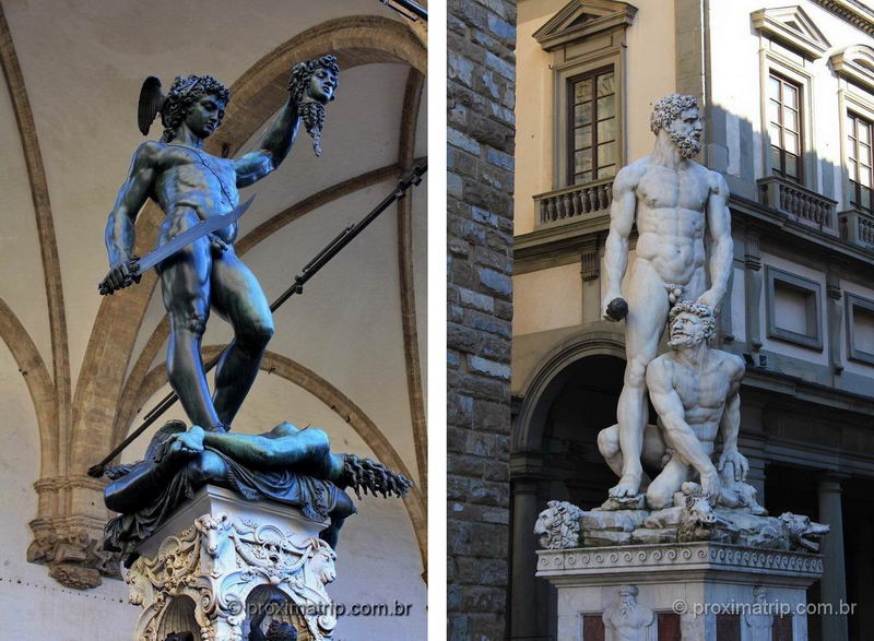 perseus hercules e cacus florenca