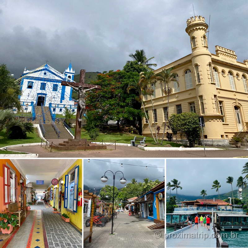 O que fazer em Ilhabela: conheça o centro histórico (ou apenas "vila") da ilha