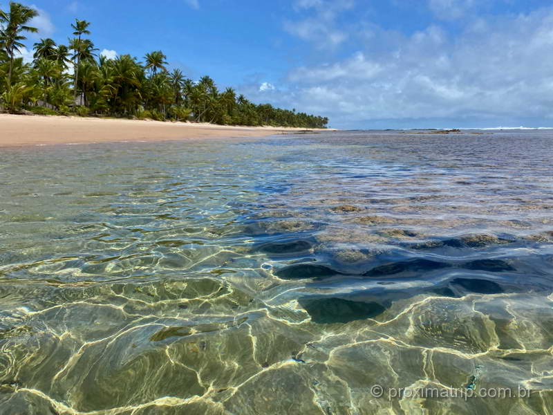 As piscinas naturais de Taipu de Fora, na Península de Maraú