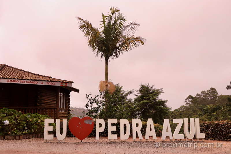 Letreiro da Pedra Azul: ponto turístico na Rota do Lagarto