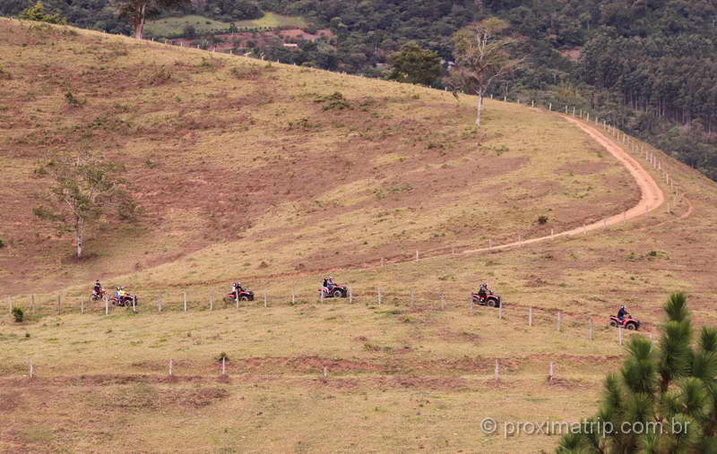 Passeio de quadriciclo na região da Pedra Azul (ES)