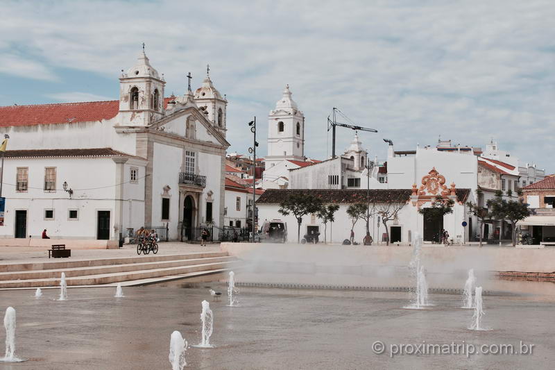 Centro histórico de Lagos, Portugal