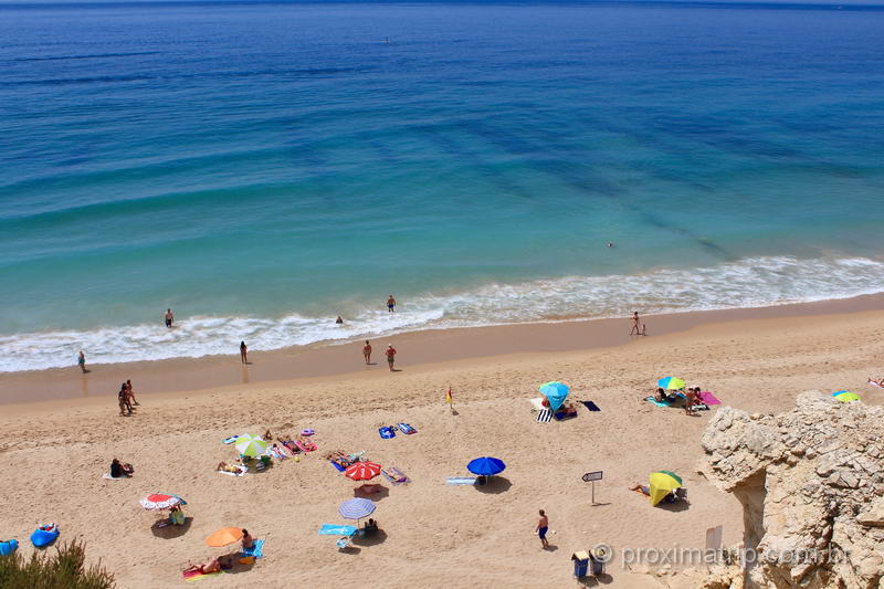 Praia de Porto Mós em Lagos