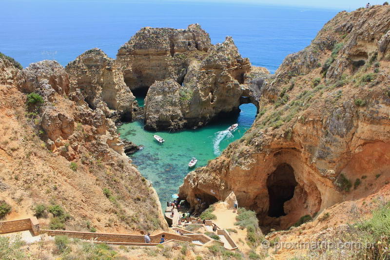 O que fazer em Lagos: as incríveis paisagens da Ponta da Piedade!