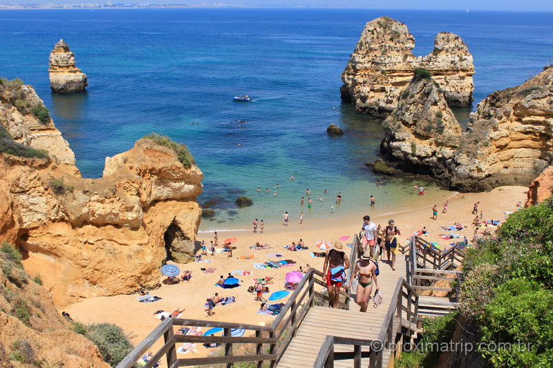 Praia do Camilo: uma das praias mais bonitas de Lagos