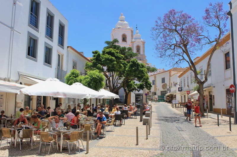 Centro histórico de Lagos, Portugal