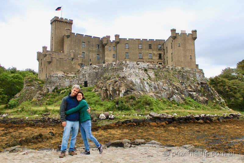 Passeio no Castelo de Dunvegan, na Ilha de Skye, Escócia
