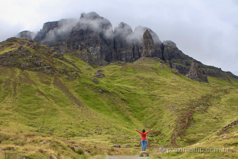 The Storr, atração turística na Ilha de Skye