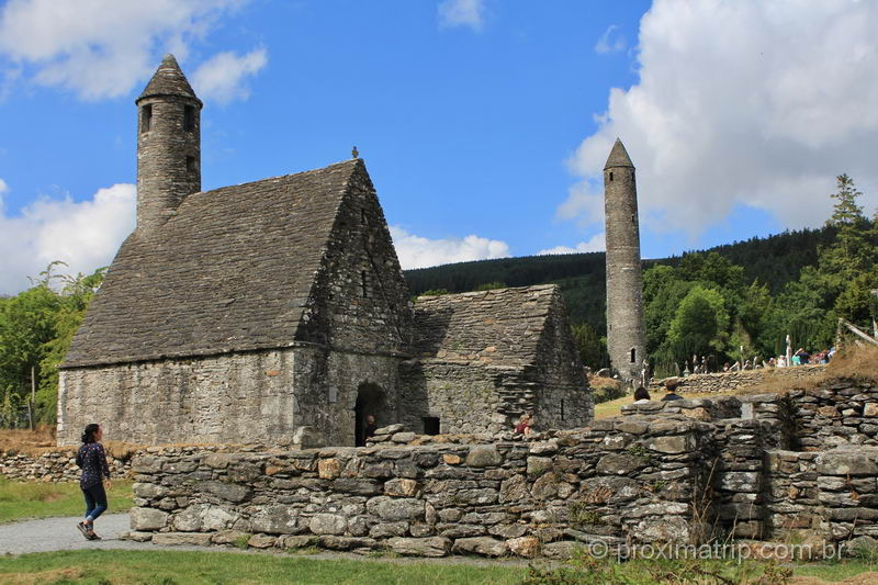 O que fazer em Wicklow: Complexo monástico de Glendalough é uma das principais atrações