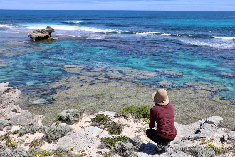 Admirando as belezas naturais da Ilha de Rottnest, na Austrália