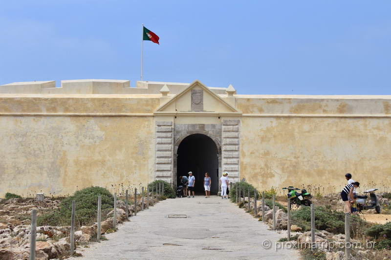 Fortaleza de Sagres, no Algarve