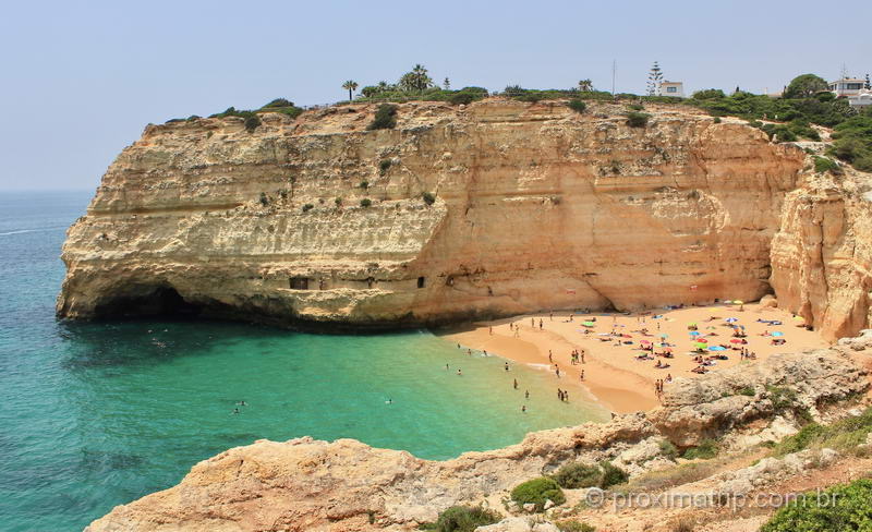 Praia do Carvalho: uma das praias mais lindas do Algarve