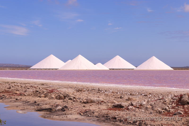 As montanhas de sal: atração turística diferente em Bonaire