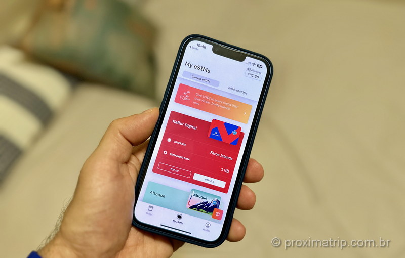 onde comprar eSIM chip virtual internacional para viagem ao exterior
