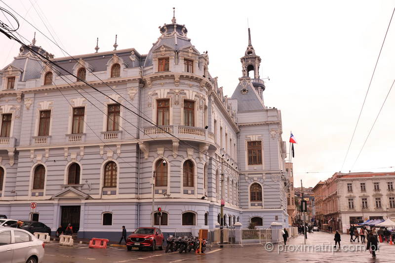 Plaza Sotomayor em Valparaíso, no Chile