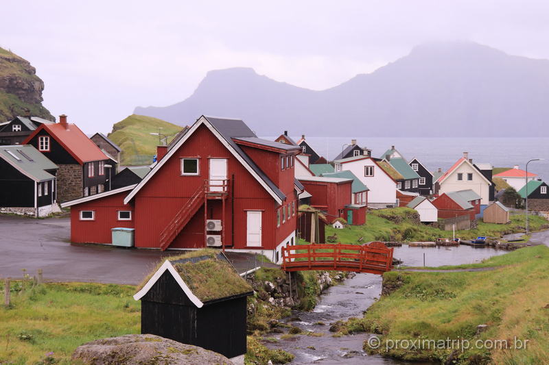Gjógv: vilarejos pitorescos estão entre as principais atrações das Ilhas Faroé