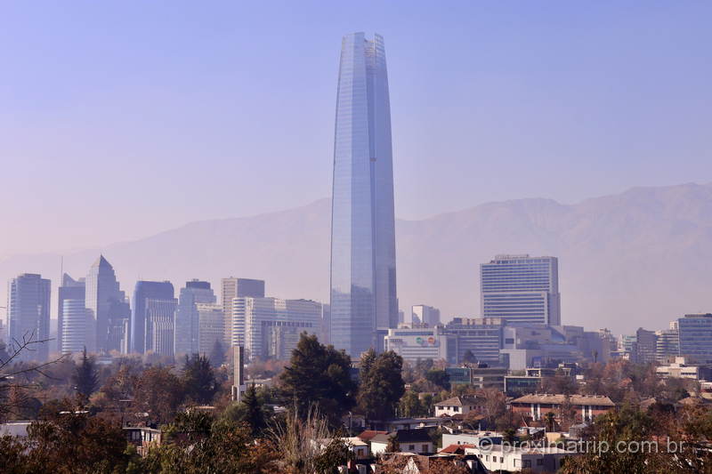 Roteiro de 5 dias em Santiago do Chile: o belo skyline da cidade